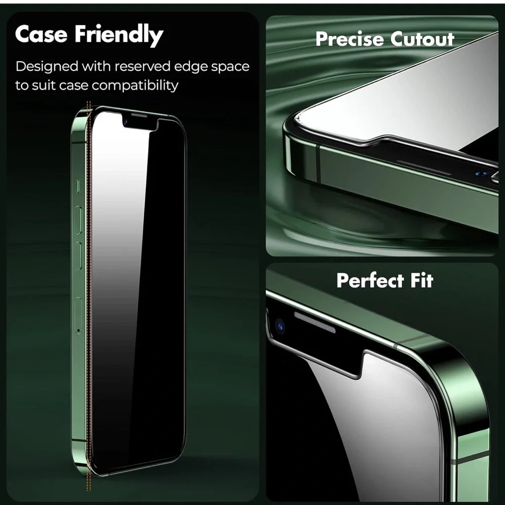 1 UNBREAKcable Privacy Screen Protector for iPhone 13 Pro Man